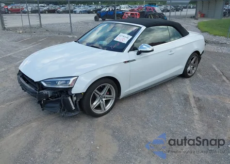2018 Audi S5 3.0T Premium Plus z USA, uszkodzony, nr VIN WAU24GF50JN009209